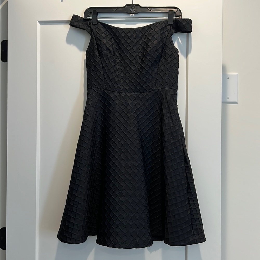 Anthropologie Black A-Line Dress, 4P